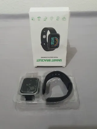 Reloj Inteligente Smartwatch Negro/Plata