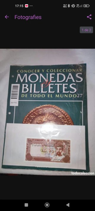 Colección Monedas y Billetes del Mundo