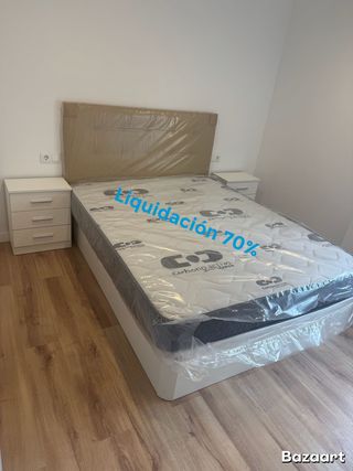 Liquidación:canapés y colchones