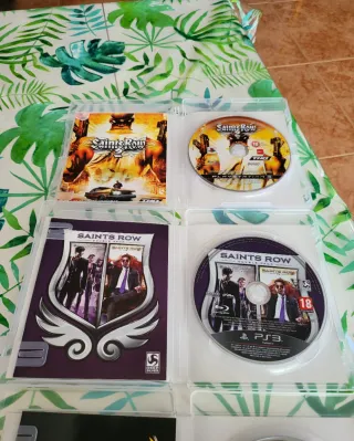 Pack 4 Juegos PS3: Saints Row 2, Double Pack, Le T
