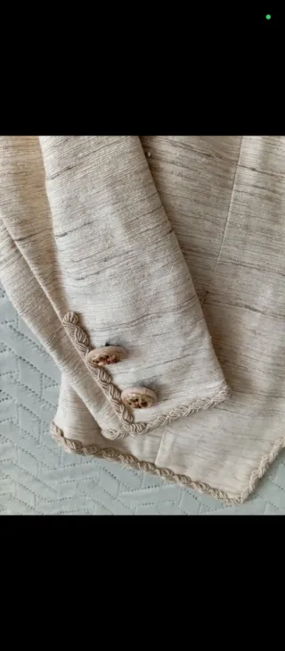 Americana beige mujer