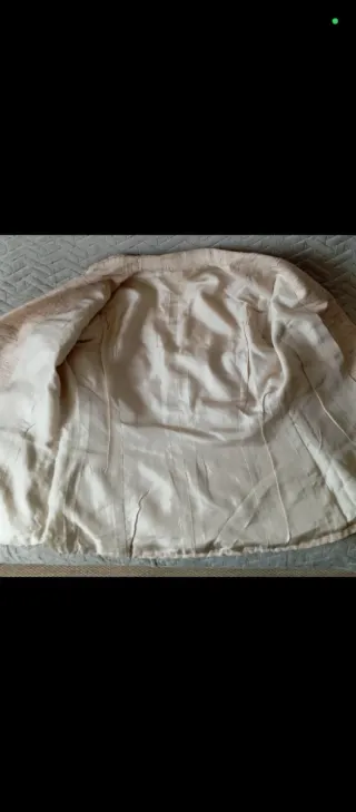 Americana beige mujer