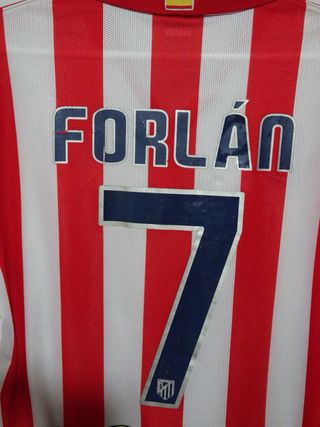 Camiseta Atlético Madrid Forlán 7 2010/11