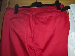 Conjunto Pantalón Rojo pirata y Camisa veis