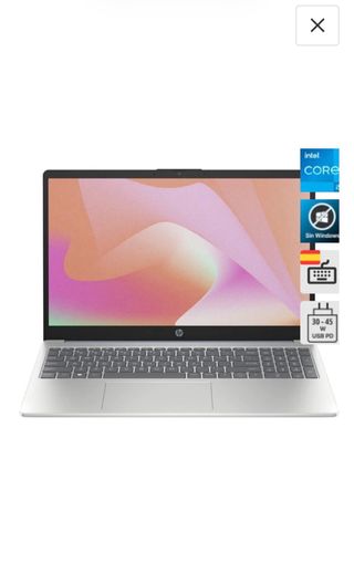 Portátil HP Plata