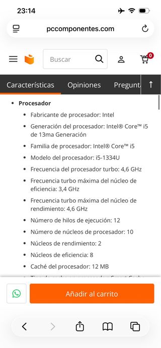 Portátil HP Plata