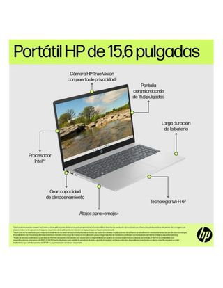 Portátil HP Plata