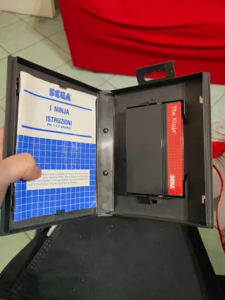 The Ninja Master System PAL ITA Raro completo