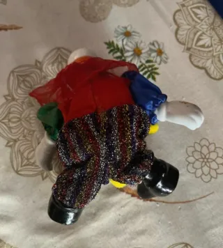 Mini figura payaso coleccionable