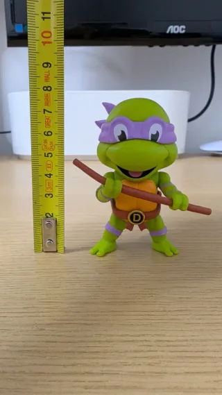 Figura Donatello Tortugas Ninja 8cm