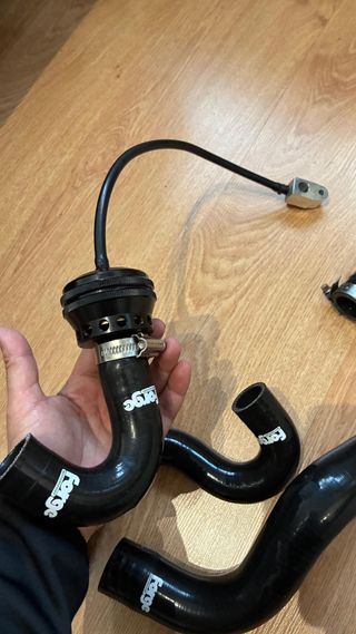 Manguitos Turbo Forge Clio RS y Válvula