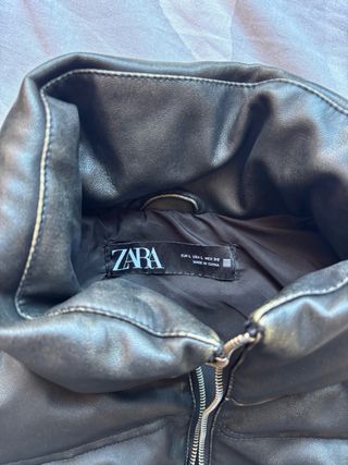 Chaleco acolchado Zara negro