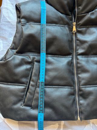Chaleco acolchado Zara negro