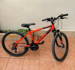 Bicicleta Montaña B'TWIN Naranja