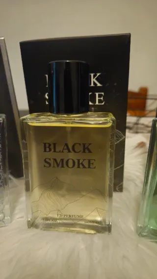 Perfume Amen, Black Smoke y Bam Bum