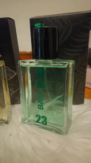 Perfume Amen, Black Smoke y Bam Bum