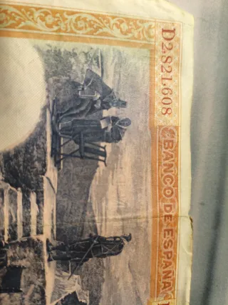Billete 100 Pesetas España 1925 Felipe II