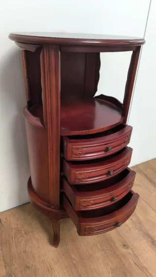 MUEBLE AUXILIAR ITALIANO DE MADERA BONITO