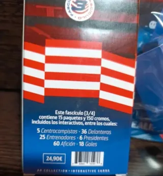 Colección 548 Cromos Atlético de Madrid + Álbum
