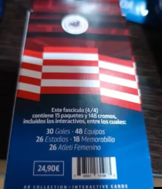 Colección 548 Cromos Atlético de Madrid + Álbum