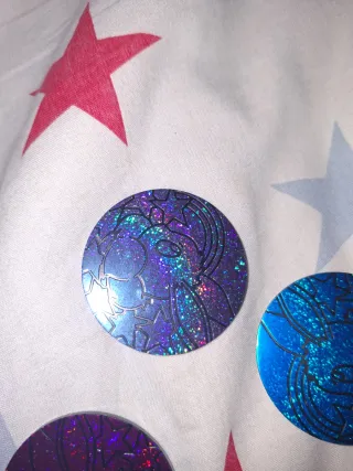 Chapas Eevee Pokémon Holográficas