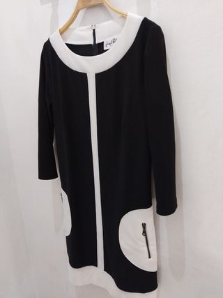 Vestido Joseph Negro y Blanco Talla M