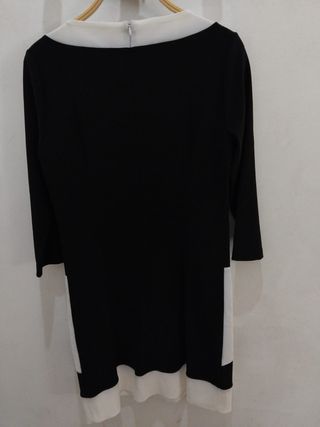 Vestido Joseph Negro y Blanco Talla M