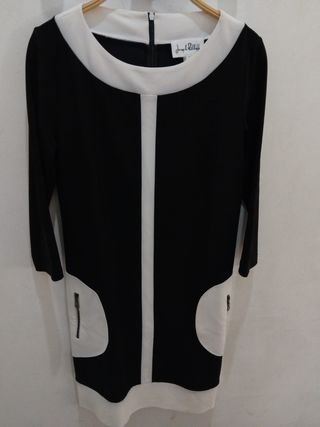 Vestido Joseph Negro y Blanco Talla M