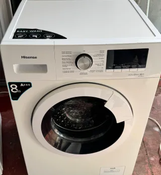 Lavadora Hisense 8 kg A+++