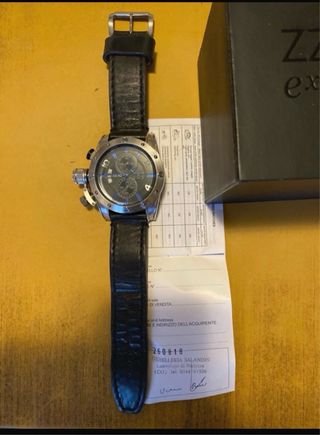 Orologio Zzero Exclusive Blu/Argento