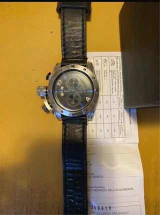 Orologio Zzero Exclusive Blu/Argento