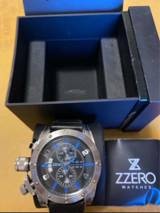 Orologio Zzero Exclusive Blu/Argento