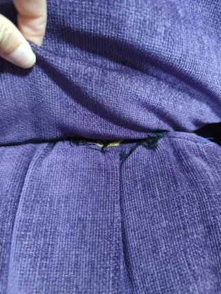 Sofá chaiselongue morado