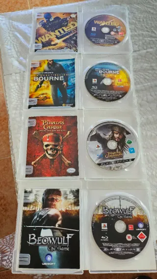 Pack 7 Juegos PS3 Pal Esp Perfecto Estado