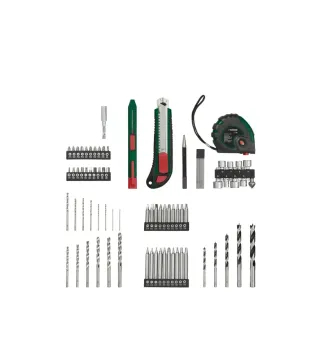 Taladro Parkside 20V + Set Accesorios