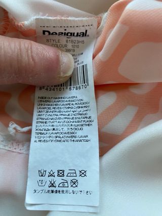 Camisa Desigual sin mangas L