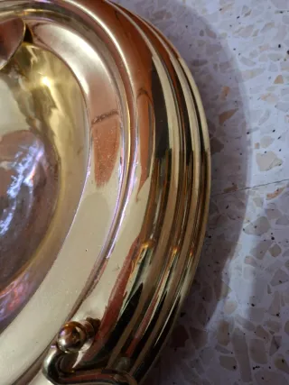 Brasero latón vintag 47cm