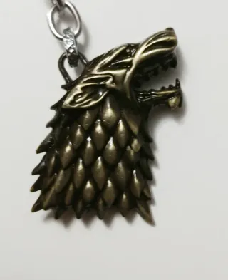 Porta-chaves Guerra dos Tronos - casa dos Stark