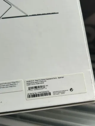 Caja para Apple Smart Keyboard Folio iPad Pro