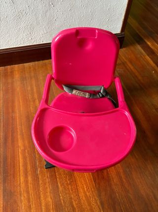 Trona Asiento Portátil Rosa