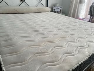 Cama completa 150cm Colchon + somier + cabecero