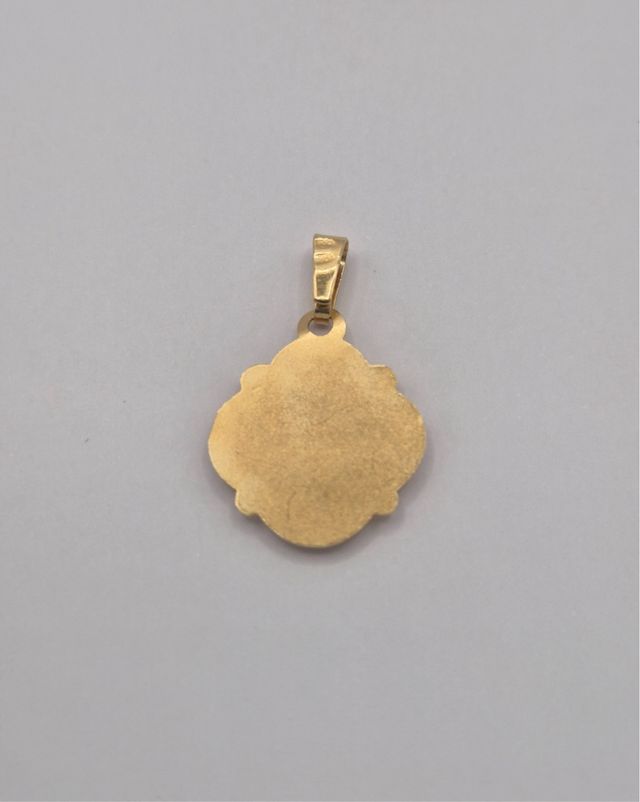 Colgante Virgen Niña Oro 18k
