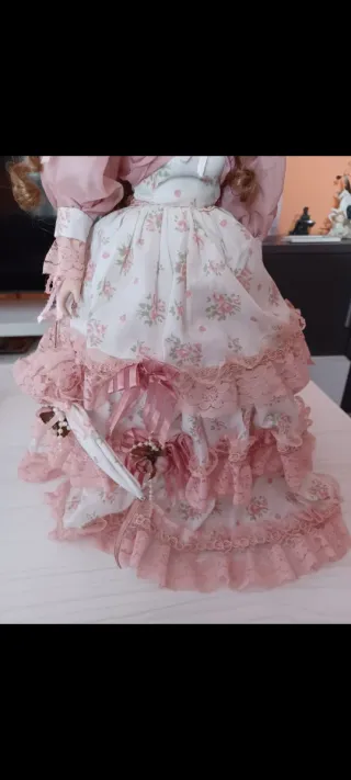 Muñeca de Porcelana Vintage