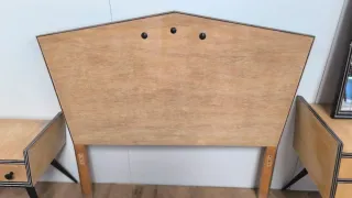 COMODA  ESPEJO CABEZAL  MESILLA ANTIGUA VINTAGE