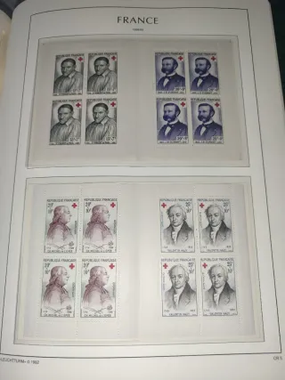 Sellos Francia Carnets 1952/59**