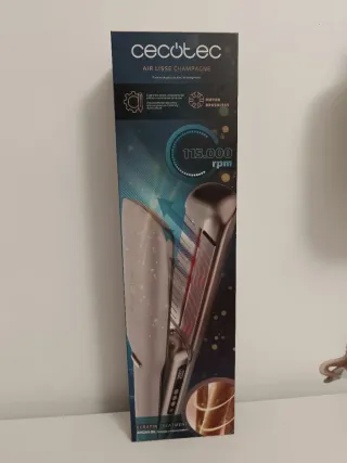 Plancha Cecotec Air Lisse Champagne