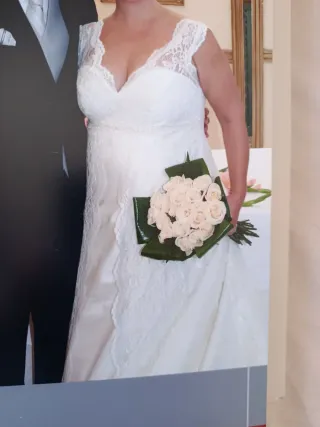 Vestido de Novia de encaje de Chantilly
