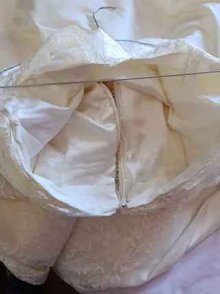 Vestido de Novia de encaje de Chantilly