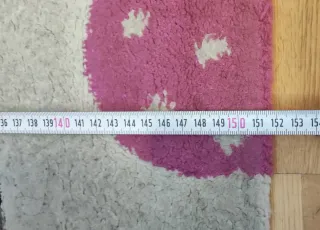 Alfombra infantil mariposas