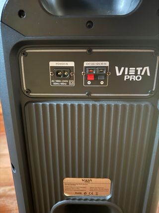Altavoz Vieta Pro Negro